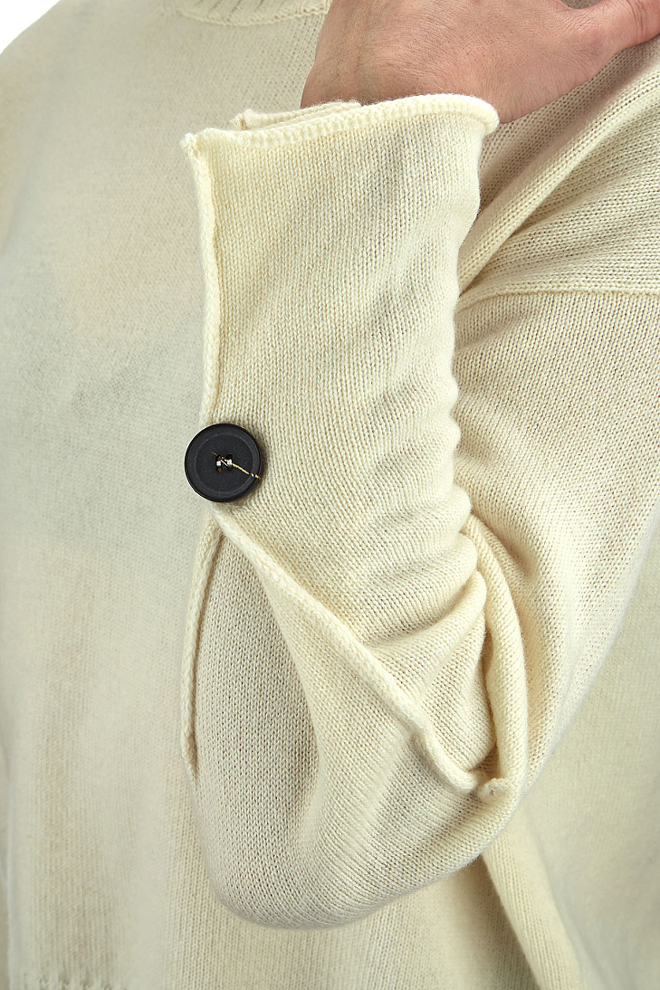 Джемпер с круглым вырезом