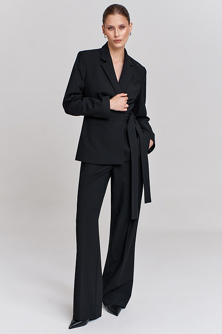 Жакет с поясом