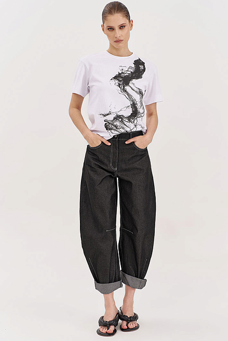 Футболка с принтом