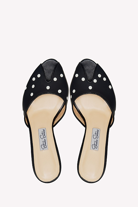 Мюли в горох