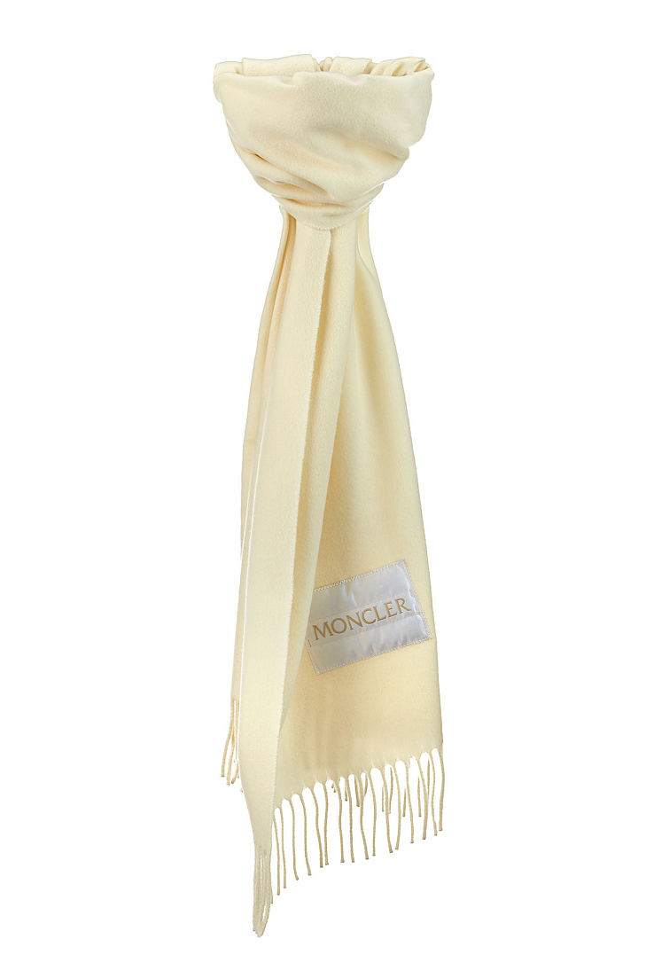 Шерстяной шарф с логотипом