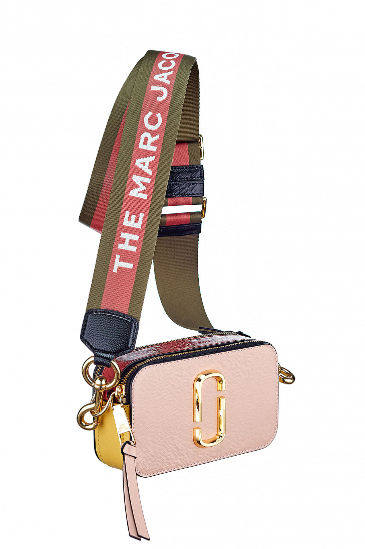 Cафьяновая сумка Marc Jacobs Snapshot