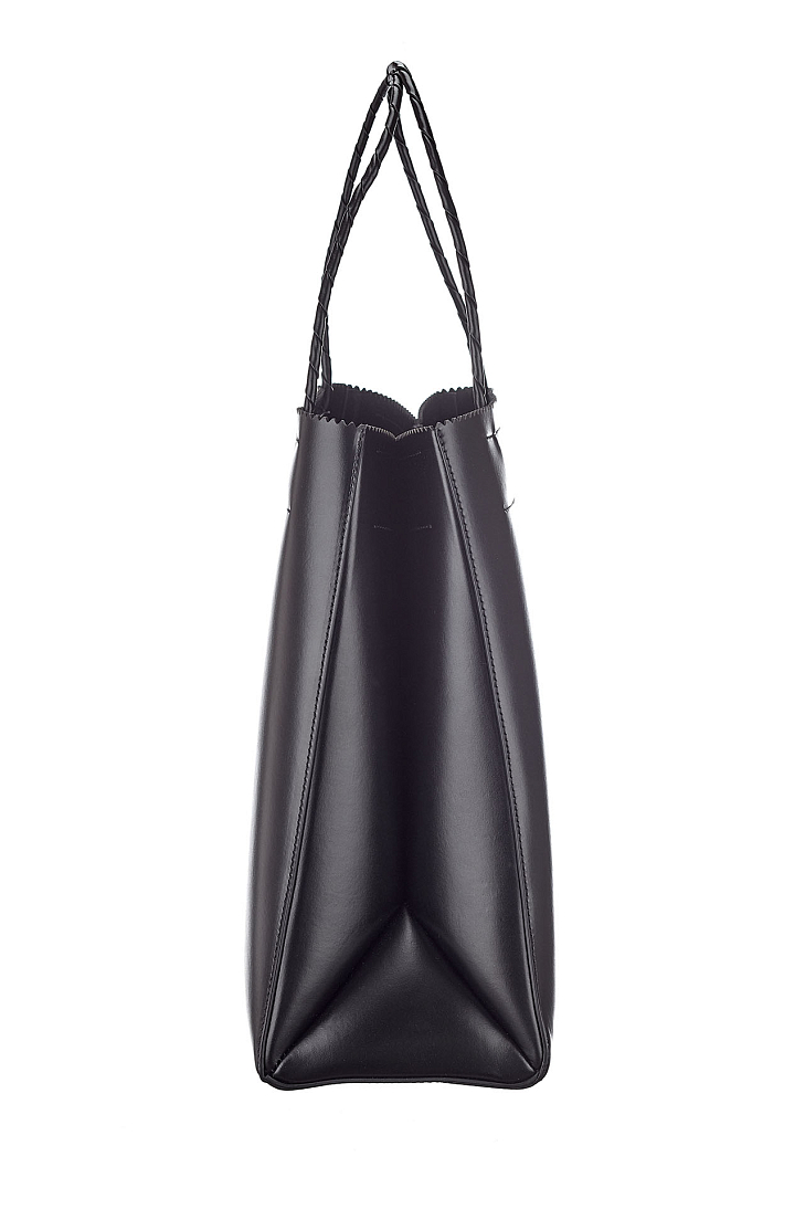 Кожаная сумка с логотипом