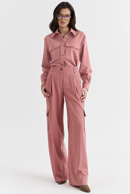 Блузка с поясом