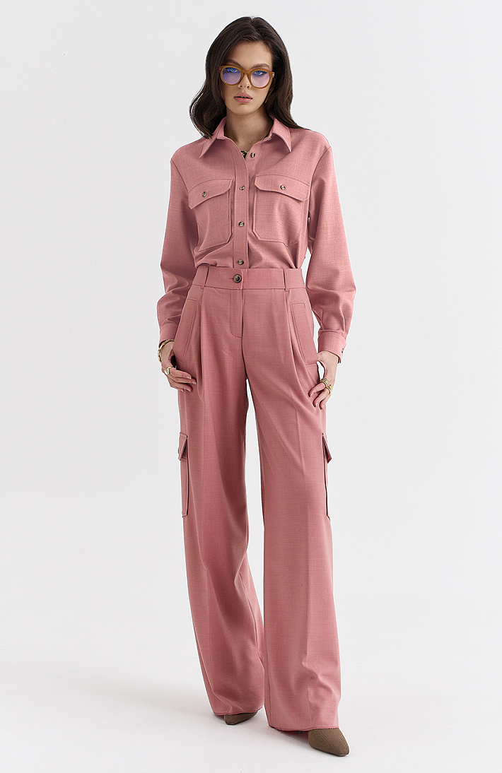 Блузка с поясом