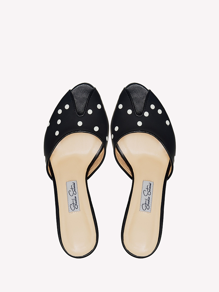 Мюли в горох