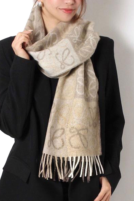 Шарф из шерсти и кашемира