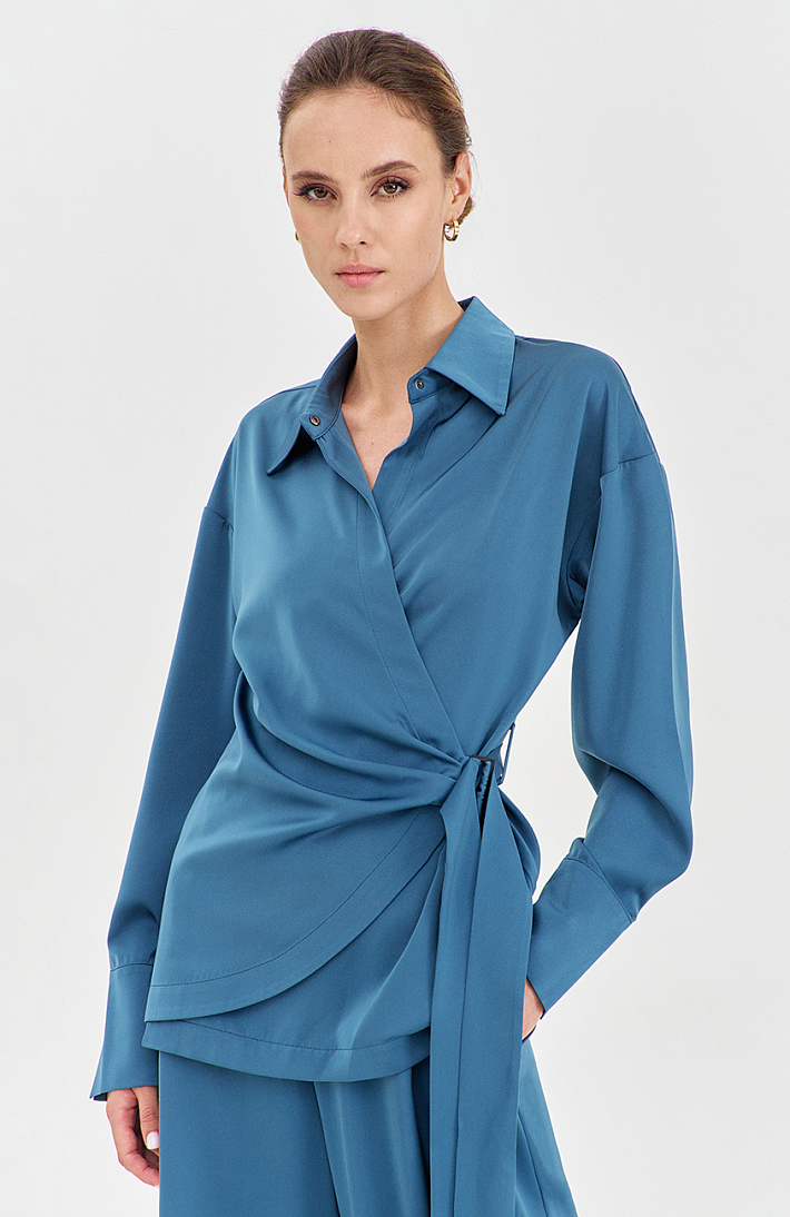 Блузка на запах