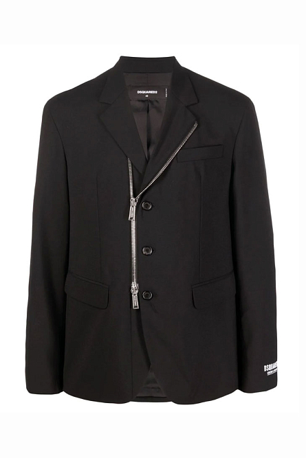Пиджак-куртка на молнии с логотипом