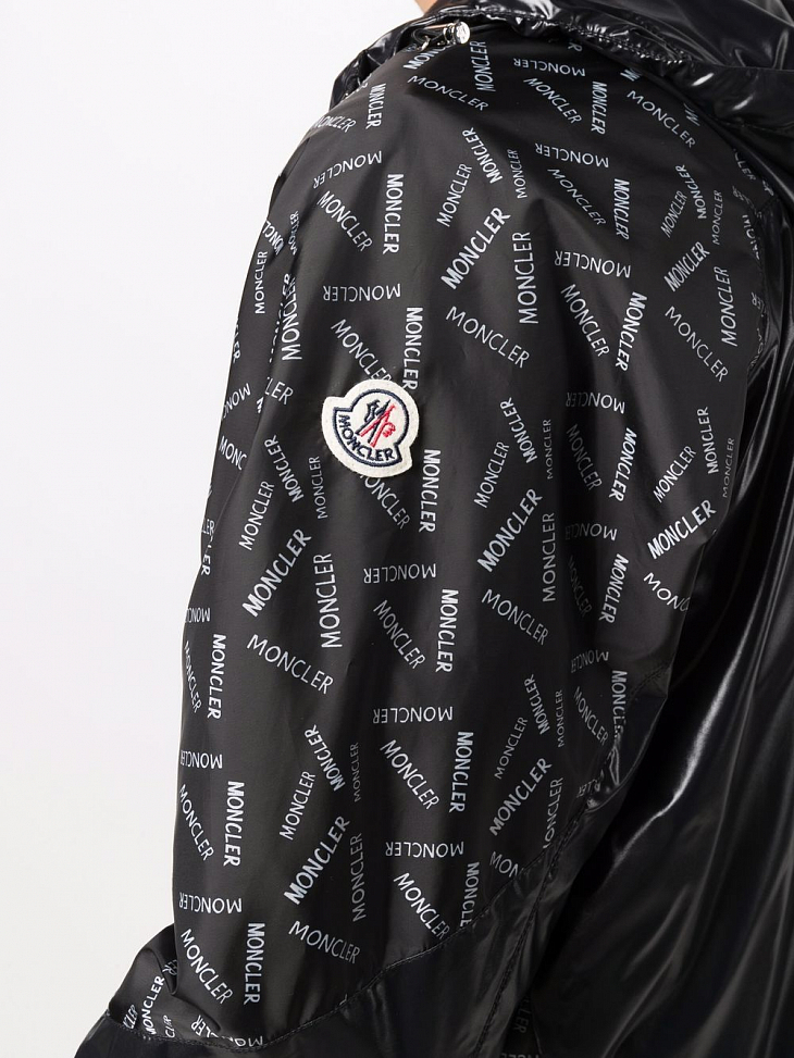 Куртка-ветровка MONCLER в логотип