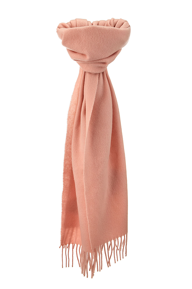 Шерстяной шарф с логотипом