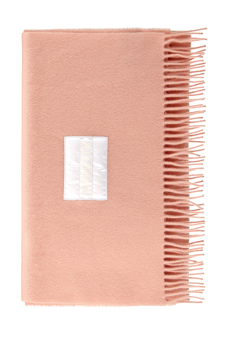 Шерстяной шарф с логотипом