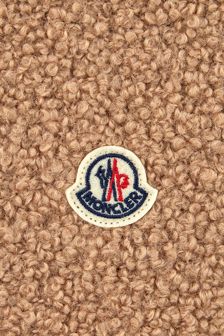 Шарф с логотипом из альпаки