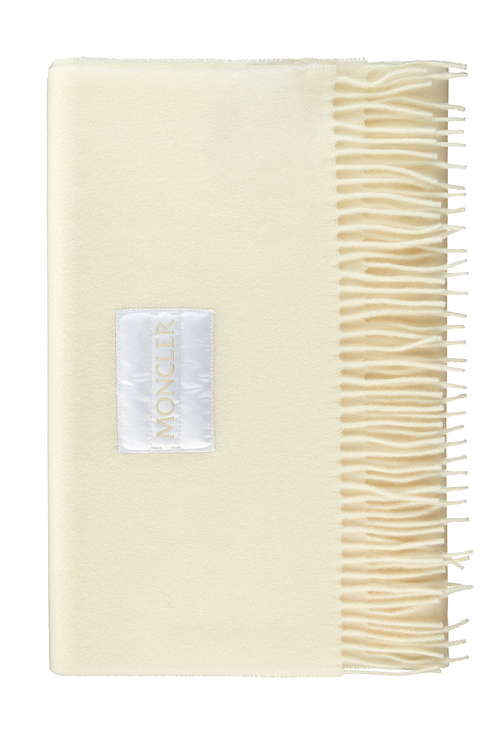 Шерстяной шарф с логотипом