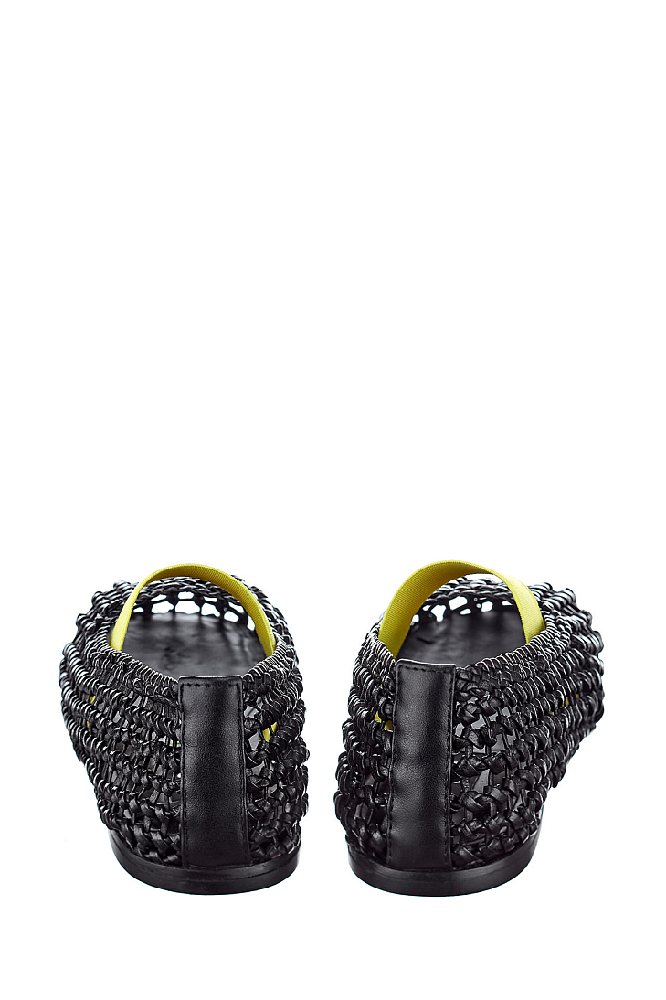 Балетки плетеные 