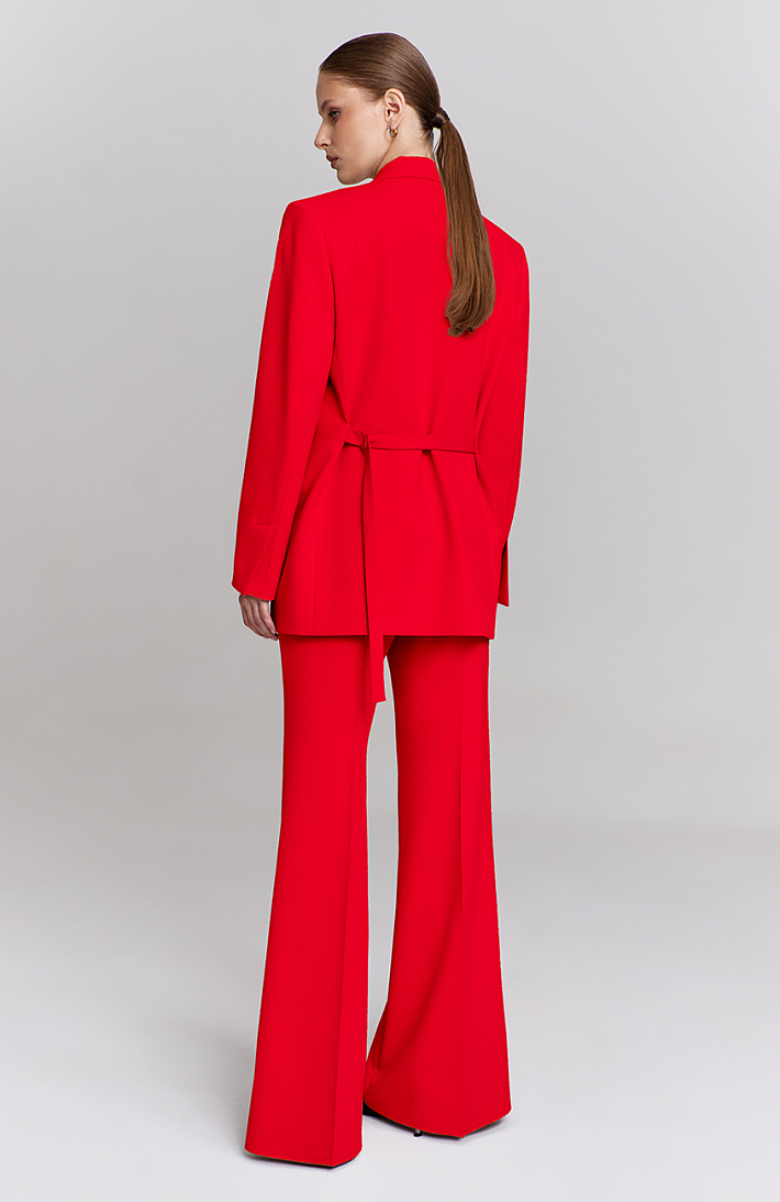 Жакет с поясом