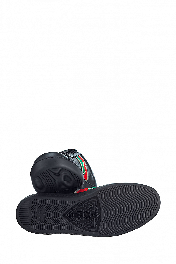 Кожаные кеды GUCCI Ace 