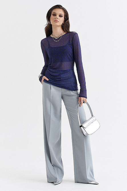 Блузка полупрозрачная