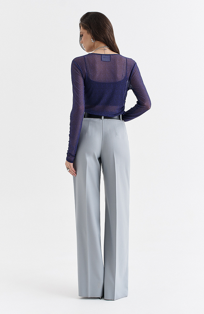 Блузка полупрозрачная