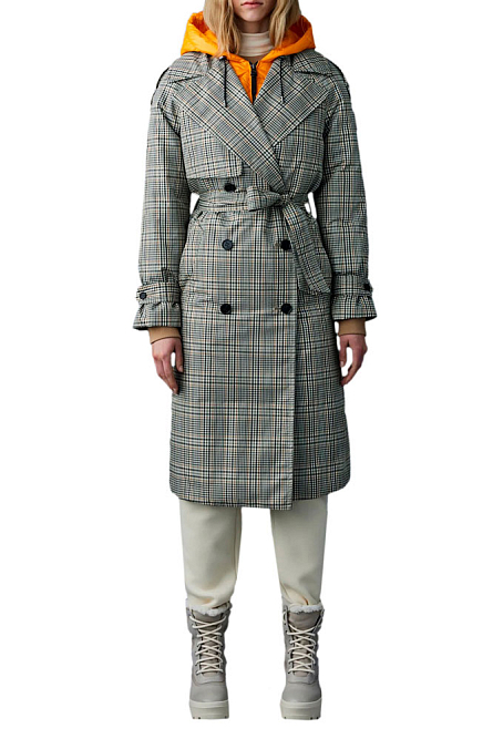 Пальто MAXINE-PL с капюшоном и пуховым наполнителем