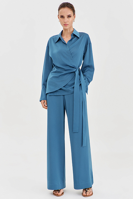 Блузка на запах