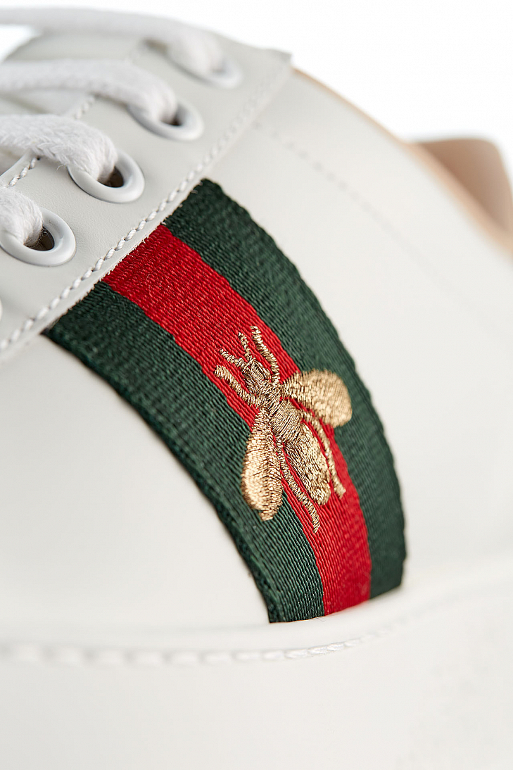 Кроссовки GUCCI  Ace на платформе