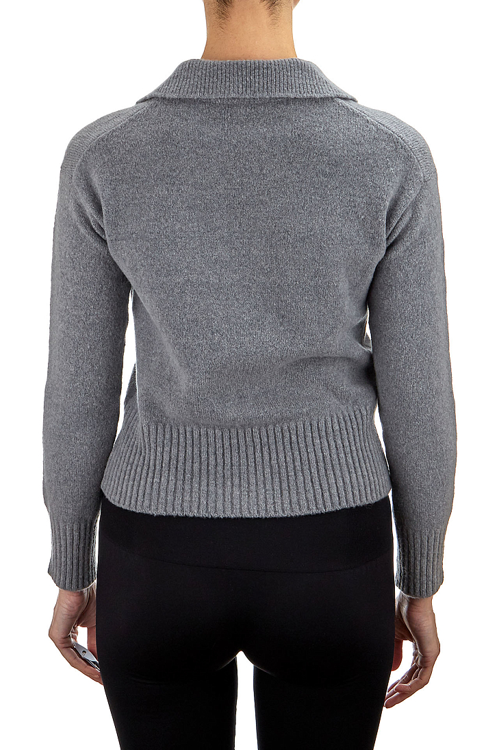 Джемпер с воротничком