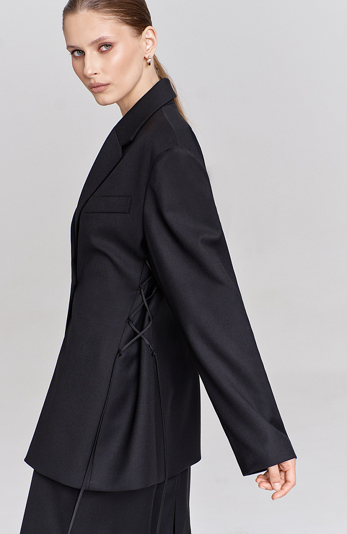 Жакет c завязками