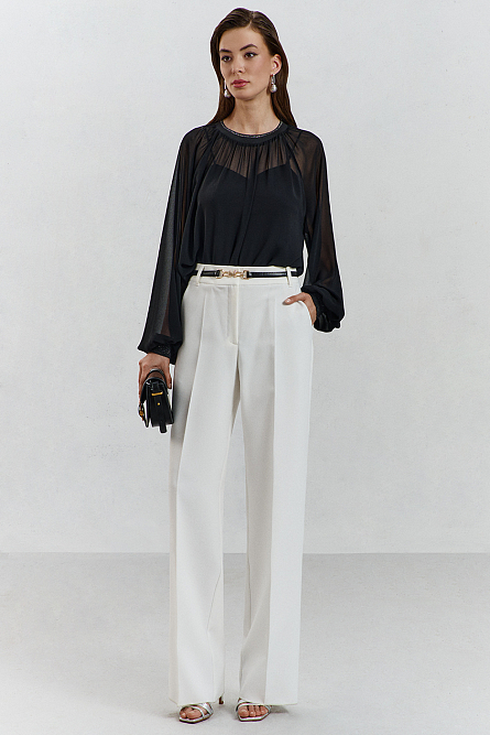 Блузка объемная