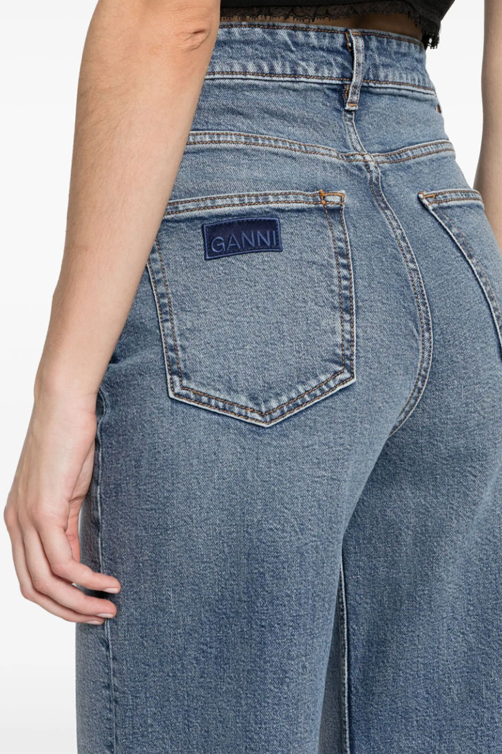 широкие джинсы Andi с завышенной талией